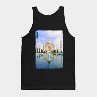 Taj Mahal - Black Tank Top